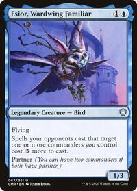 Esior, Wardwing Familiar (67) [Commander Legends]