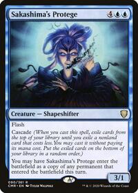 Sakashima's Protege (90) [Commander Legends]