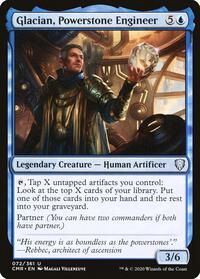Glacian, Powerstone Engineer (72) [Commander Legends]
