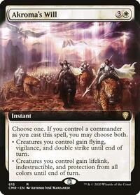 Akroma's Will (Extended Art) (615) [Commander Legends]