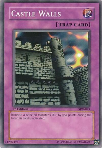 Castle Walls (SDK-049) [Starter Deck: Kaiba]