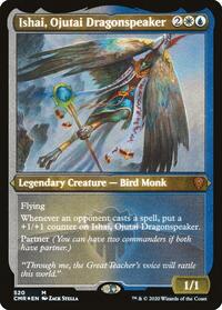 Ishai, Ojutai Dragonspeaker (Foil Etched) (520) [Commander Legends]