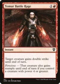 Temur Battle Rage (417) [Commander Legends]