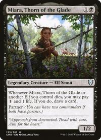 Miara, Thorn of the Glade (133) [Commander Legends]