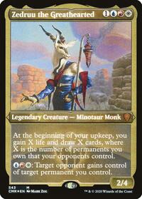 Zedruu the Greathearted (Foil Etched) (543) [Commander Legends]