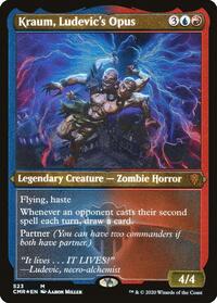 Kraum, Ludevic's Opus (Foil Etched) (523) [Commander Legends]