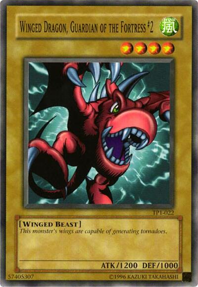 Winged Dragon, Guardian of the Fortress #2 (TP1-022) [Tournament Pack 1]