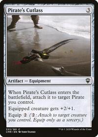 Pirate's Cutlass (333) [Commander Legends]
