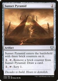 Sunset Pyramid (345) [Commander Legends]