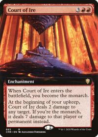 Court of Ire (Extended Art) (663) [Commander Legends]