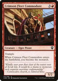 Crimson Fleet Commodore (171) [Commander Legends]