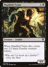 Maalfeld Twins (132) [Commander Legends]