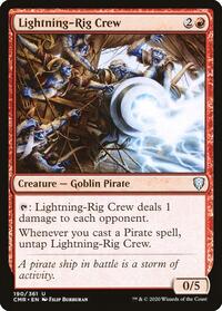 Lightning-Rig Crew (190) [Commander Legends]
