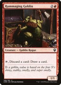 Rummaging Goblin (198) [Commander Legends]