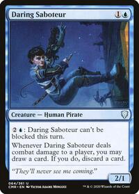 Daring Saboteur (64) [Commander Legends]
