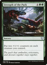 Strength of the Pack (259) [Commander Legends]