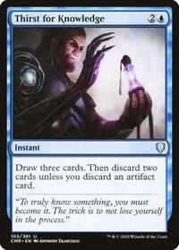 Thirst for Knowledge (103) [Commander Legends]