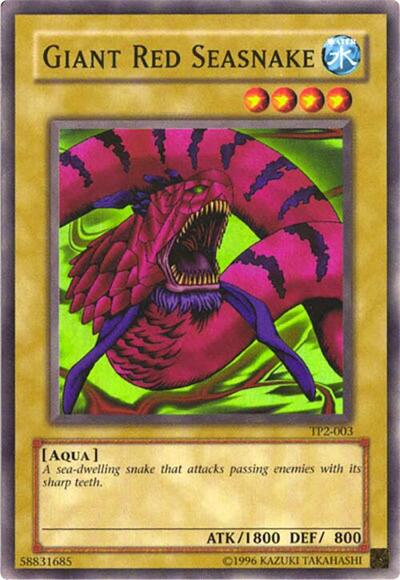 Giant Red Seasnake (TP2-003) [Tournament Pack 2]