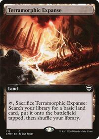 Terramorphic Expanse (Extended Art) (712) [Commander Legends]