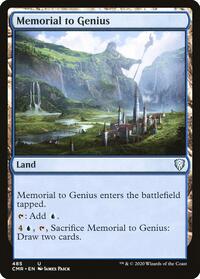 Memorial to Genius (485) [Commander Legends]