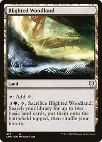 Blighted Woodland (476) [Commander Legends]