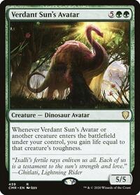 Verdant Sun's Avatar (439) [Commander Legends]