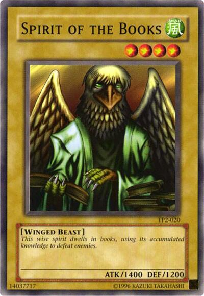 Spirit of the Books (TP2-020) [Tournament Pack 2]