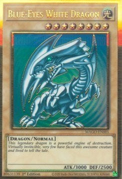 Blue-Eyes White Dragon (MAGO-EN001) [Maximum Gold]