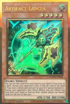 Artifact Lancea (MAGO-EN008) [Maximum Gold]