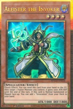 Aleister the Invoker (Alternate Art) (MAGO-EN016) [Maximum Gold]