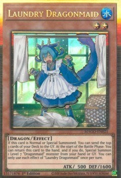 Laundry Dragonmaid (MAGO-EN021) [Maximum Gold]
