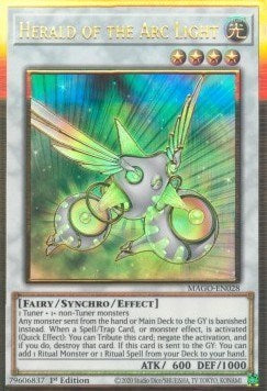 Herald of the Arc Light (MAGO-EN028) [Maximum Gold]