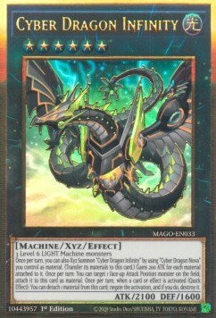 Cyber Dragon Infinity (Alternate Art) (MAGO-EN033) [Maximum Gold]