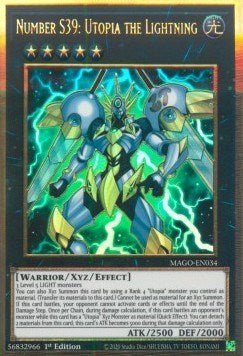 Number S39: Utopia the Lightning (MAGO-EN034) [Maximum Gold]