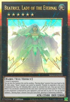 Beatrice, Lady of the Eternal (MAGO-EN035) [Maximum Gold]