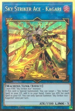 Sky Striker Ace - Kagari (Alternate Art) (MAGO-EN038) [Maximum Gold]