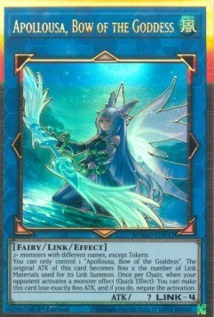 Apollousa, Bow of the Goddess (Alternate Art) (MAGO-EN041) [Maximum Gold]