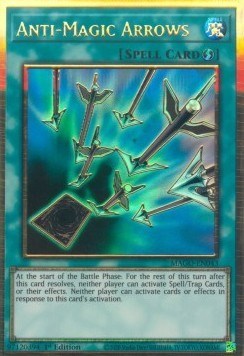 Anti-Magic Arrows (MAGO-EN043) [Maximum Gold]