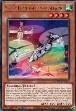 Mecha Phantom Beast Coltwing (MAGO-EN065) [Maximum Gold]