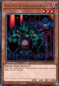 Tour Bus To Forbidden Realms (MAGO-EN078) [Maximum Gold]