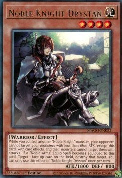 Noble Knight Drystan (MAGO-EN082) [Maximum Gold]