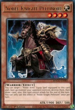 Noble Knight Pellinore (MAGO-EN085) [Maximum Gold]