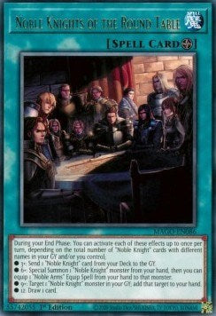 Noble Knights of the Round Table (MAGO-EN086) [Maximum Gold]