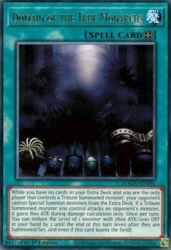 Domain of the True Monarchs (MAGO-EN090) [Maximum Gold]