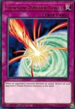 Storming Mirror Force (MAGO-EN096) [Maximum Gold]