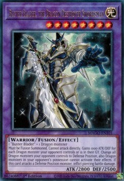 Buster Blader, the Dragon Destroyer Swordsman (MAGO-EN101) [Maximum Gold]