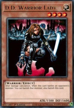 D.D. Warrior Lady (MAGO-EN110) [Maximum Gold]