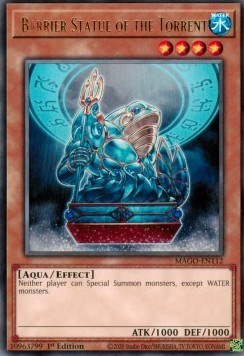 Barrier Statue of the Torrent (MAGO-EN112) [Maximum Gold]