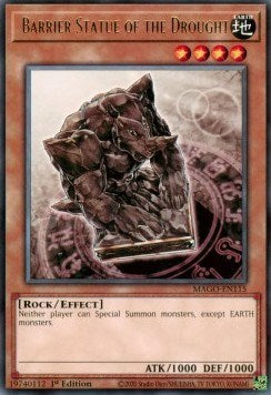 Barrier Statue of the Drought (MAGO-EN115) [Maximum Gold]