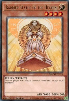 Barrier Statue of the Heavens (MAGO-EN116) [Maximum Gold]